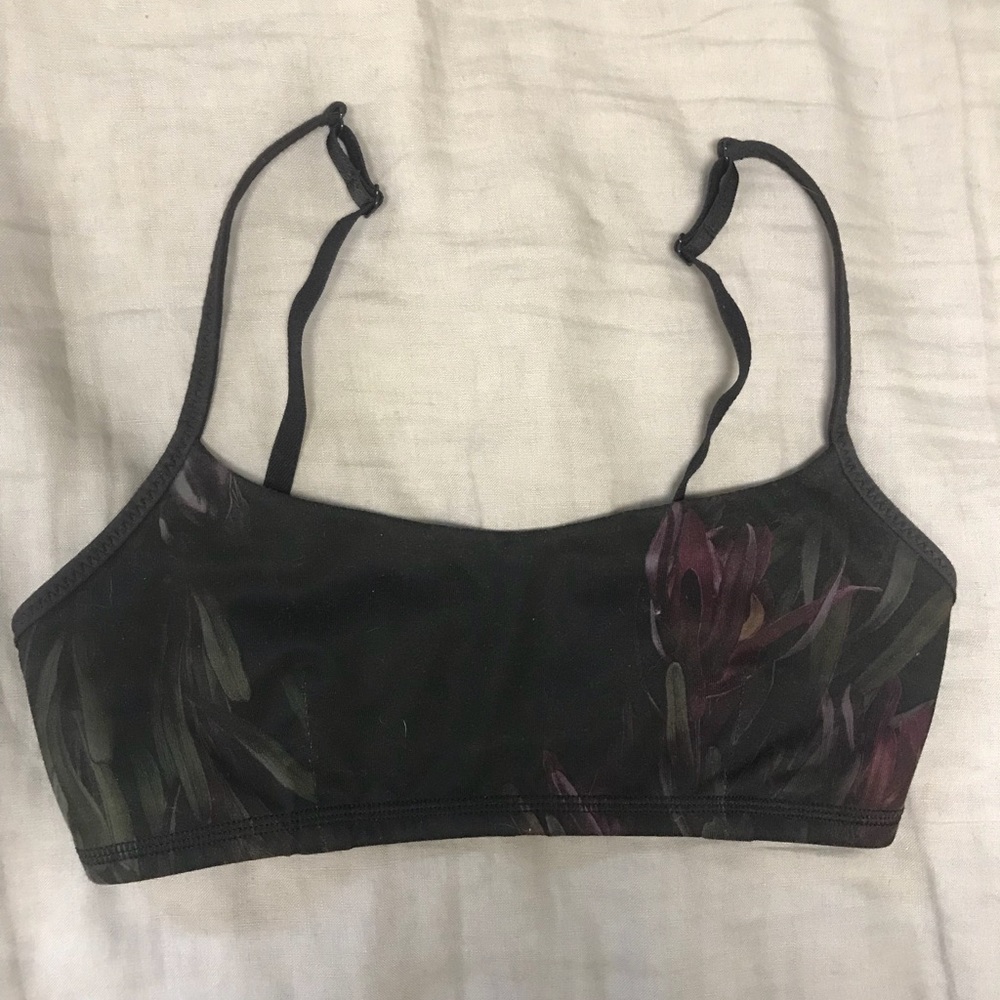 Lululemon Floral Sports Bra